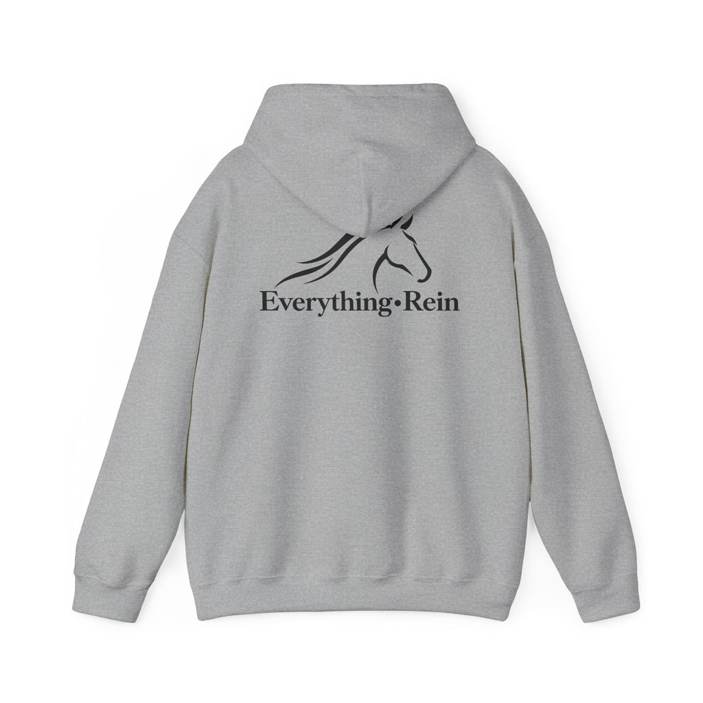 Minimal Horse Head Everything Rein Hoodie | Equestrian Sweatshirt