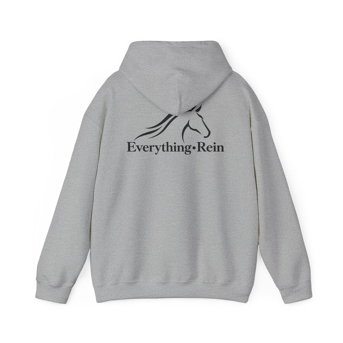 Minimal Horse Head Everything Rein Hoodie | Equestrian Sweatshirt