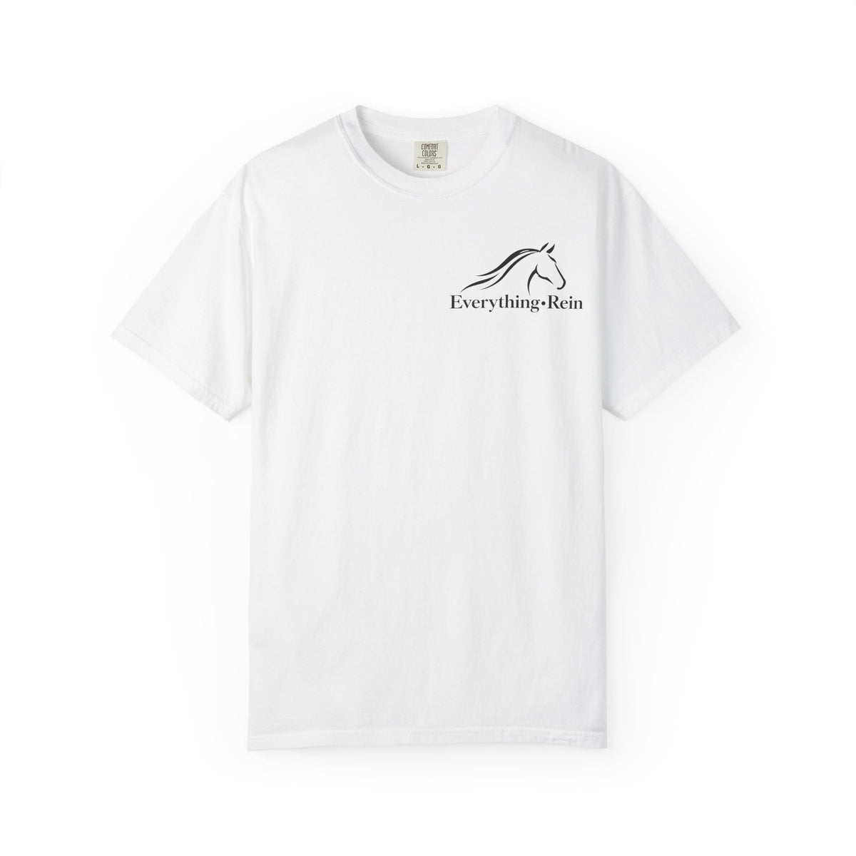 Minimal Horse Head Everything Rein T-shirt | Equestrian Tee