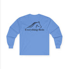 Horse Head logo Everything Rein Long Sleeve Tee | Equestrian Shirt