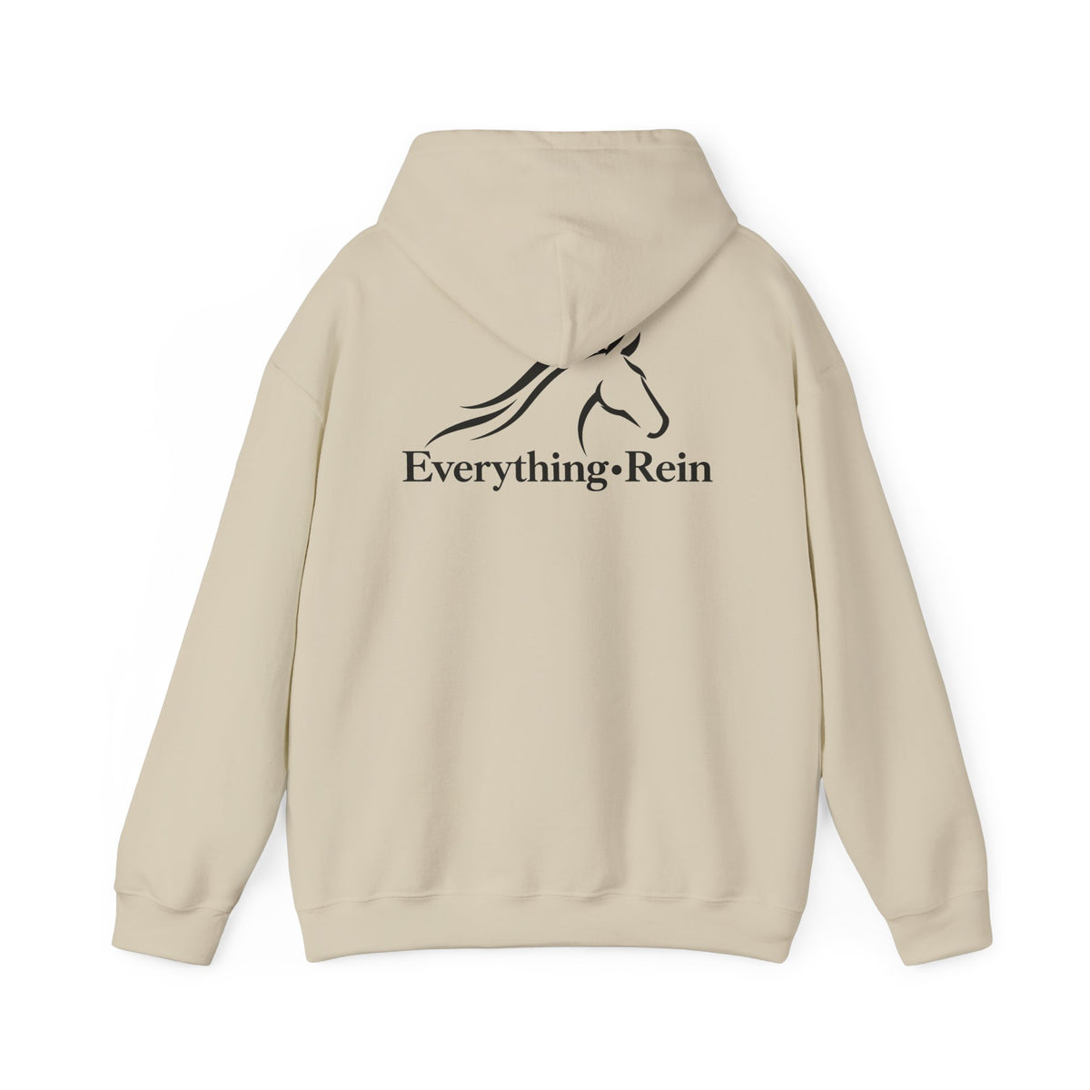 Minimal Horse Head Everything Rein Hoodie | Equestrian Sweatshirt