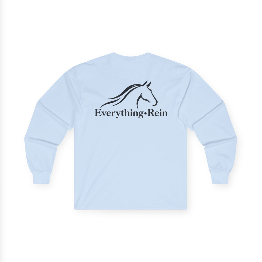 Horse Head logo Everything Rein Long Sleeve Tee | Equestrian Shirt