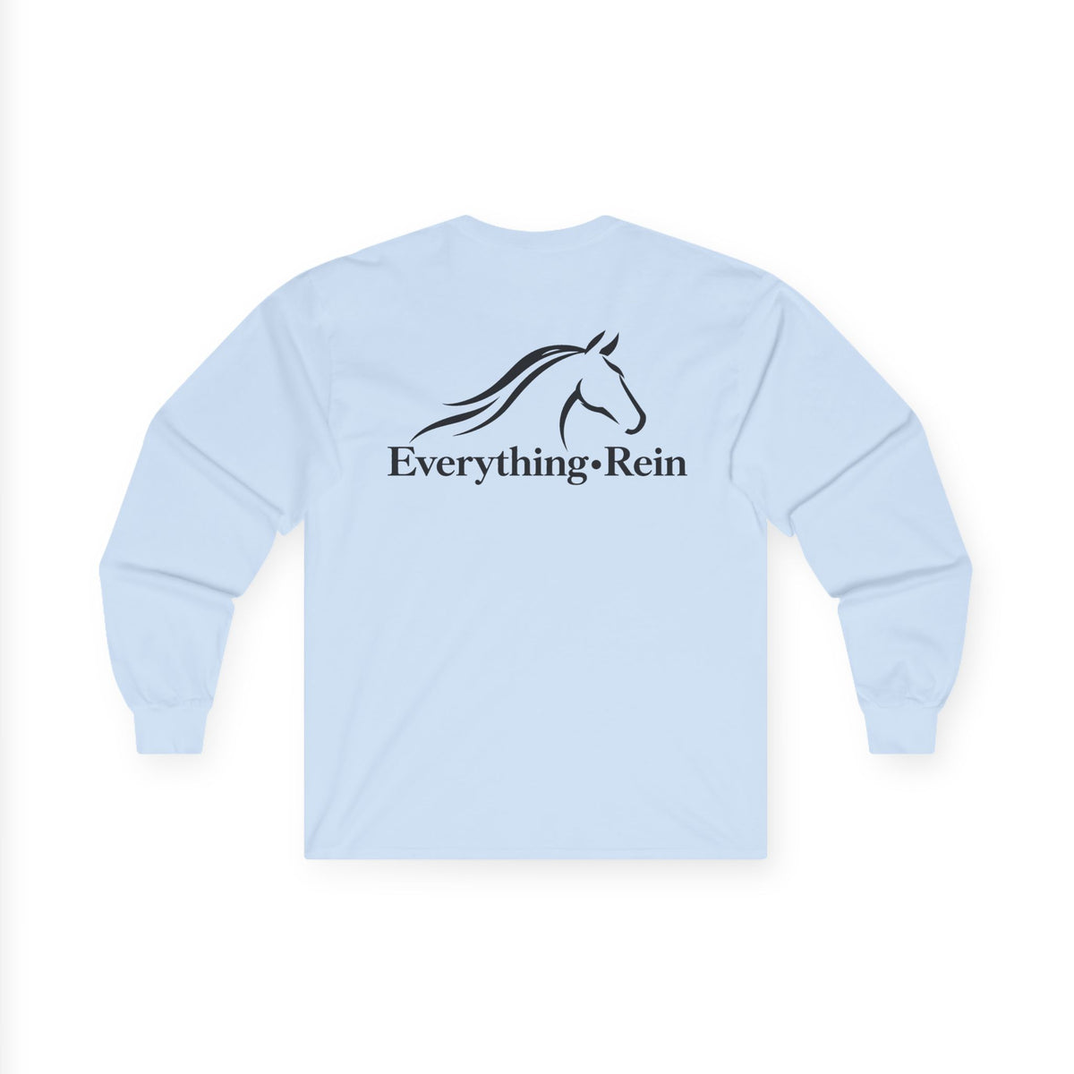 Horse Head logo Everything Rein Long Sleeve Tee | Equestrian Shirt