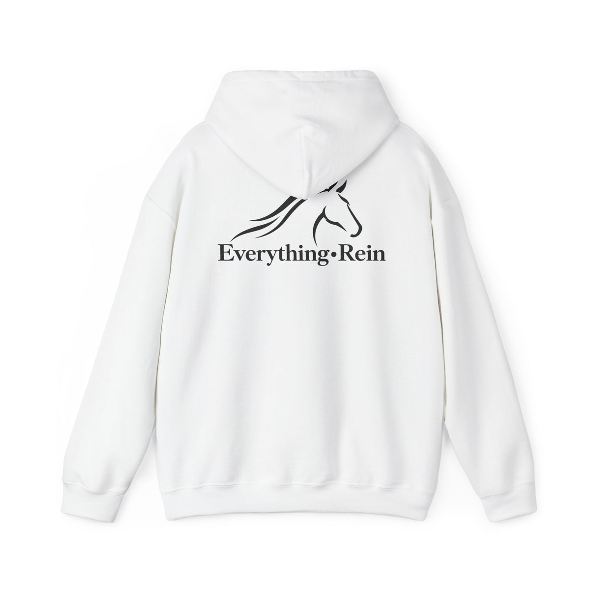 Minimal Horse Head Everything Rein Hoodie | Equestrian Sweatshirt