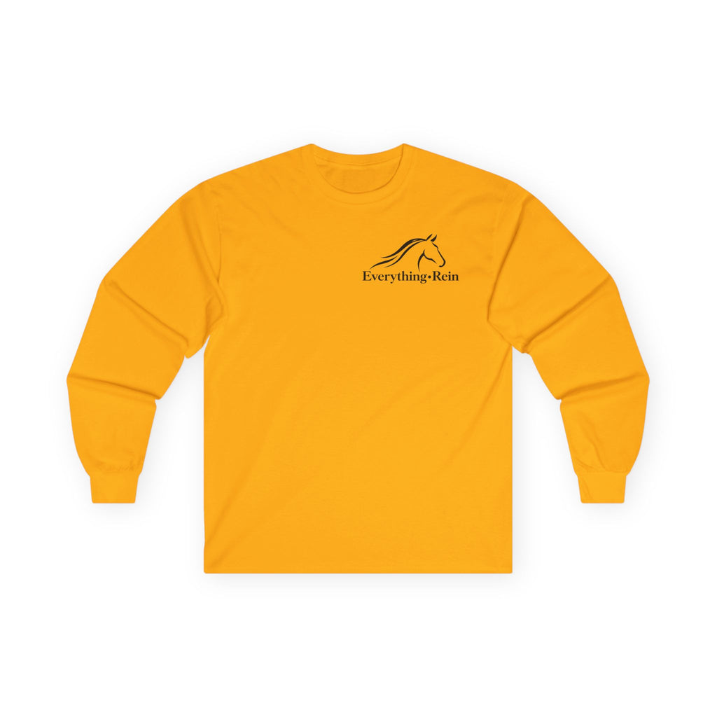 Horse Head logo Everything Rein Long Sleeve Tee | Equestrian Shirt