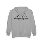 Everything Rein horse head logo Hoodie | Equestrian zip sweatshirt