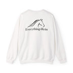 Everything Rein horse head logo Sweatshirt | equestrian riding apparel