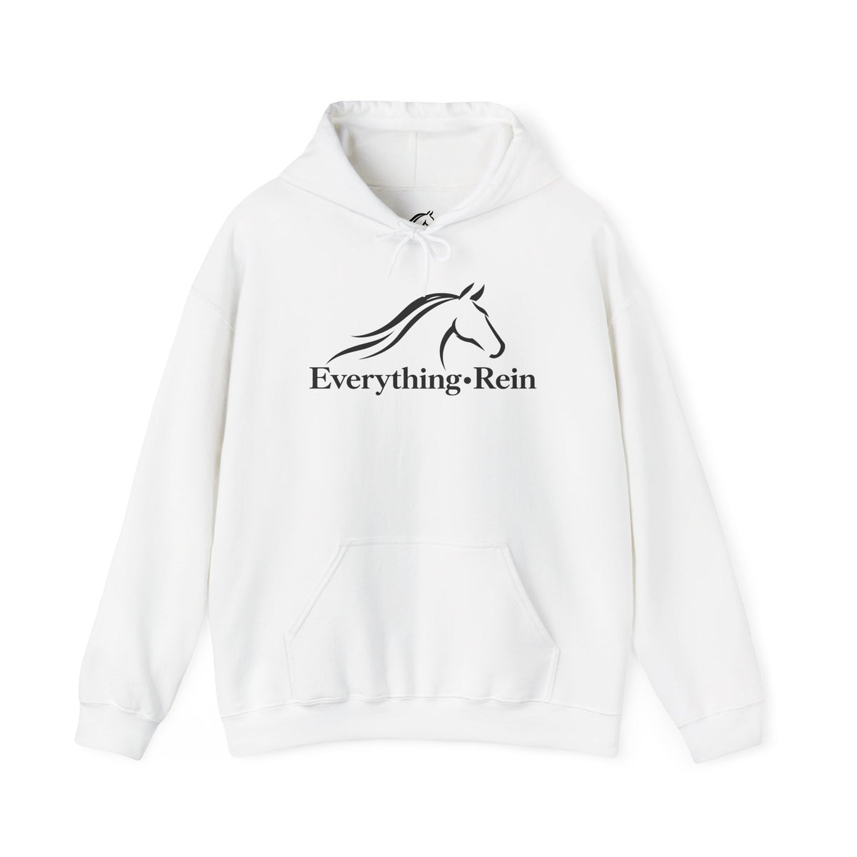 Minimal Horse Head Everything Rein Hoodie | Equestrian Sweatshirt