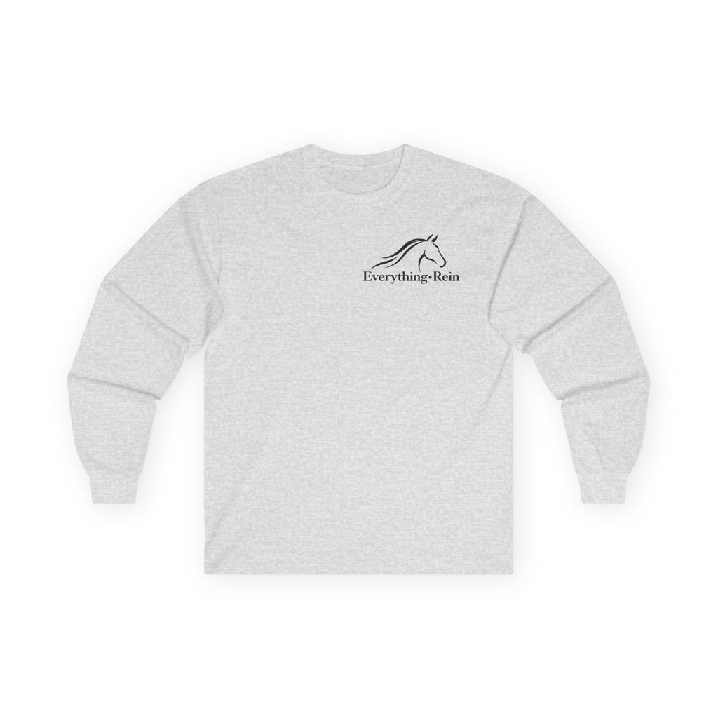Horse Head logo Everything Rein Long Sleeve Tee | Equestrian Shirt