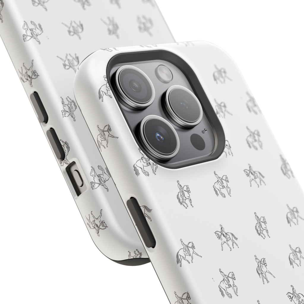 Tiny Horse Pattern Phone Case | Magnetic Impact-Resistant Case