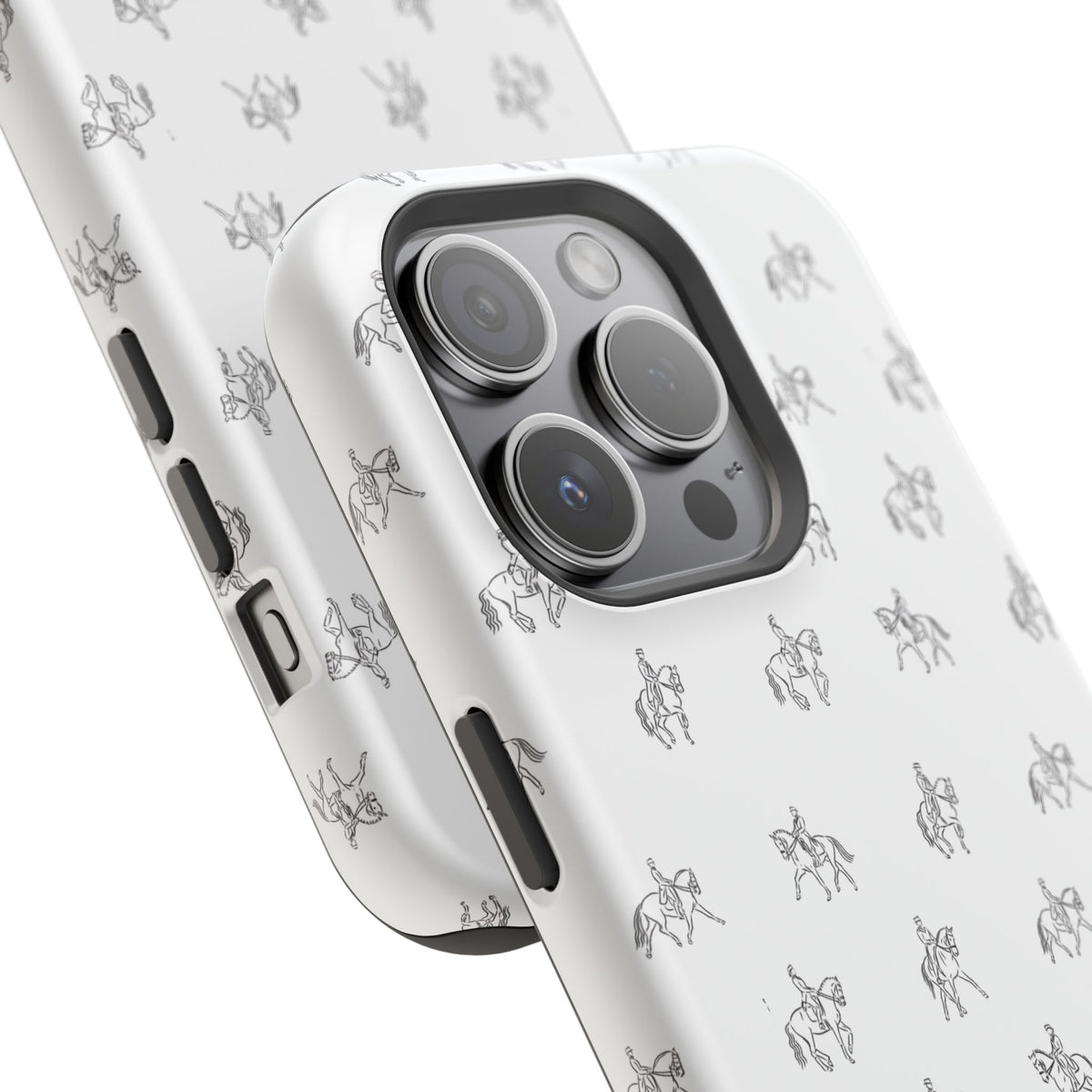 Tiny Horse Pattern Phone Case | Magnetic Impact-Resistant Case