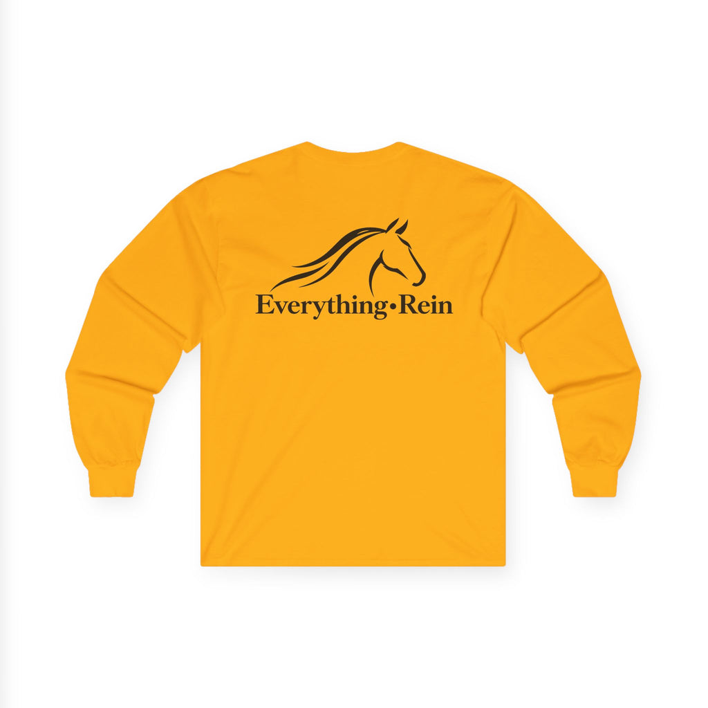 Horse Head logo Everything Rein Long Sleeve Tee | Equestrian Shirt