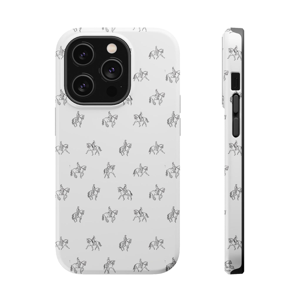 Tiny Horse Pattern Phone Case | Magnetic Impact-Resistant Case