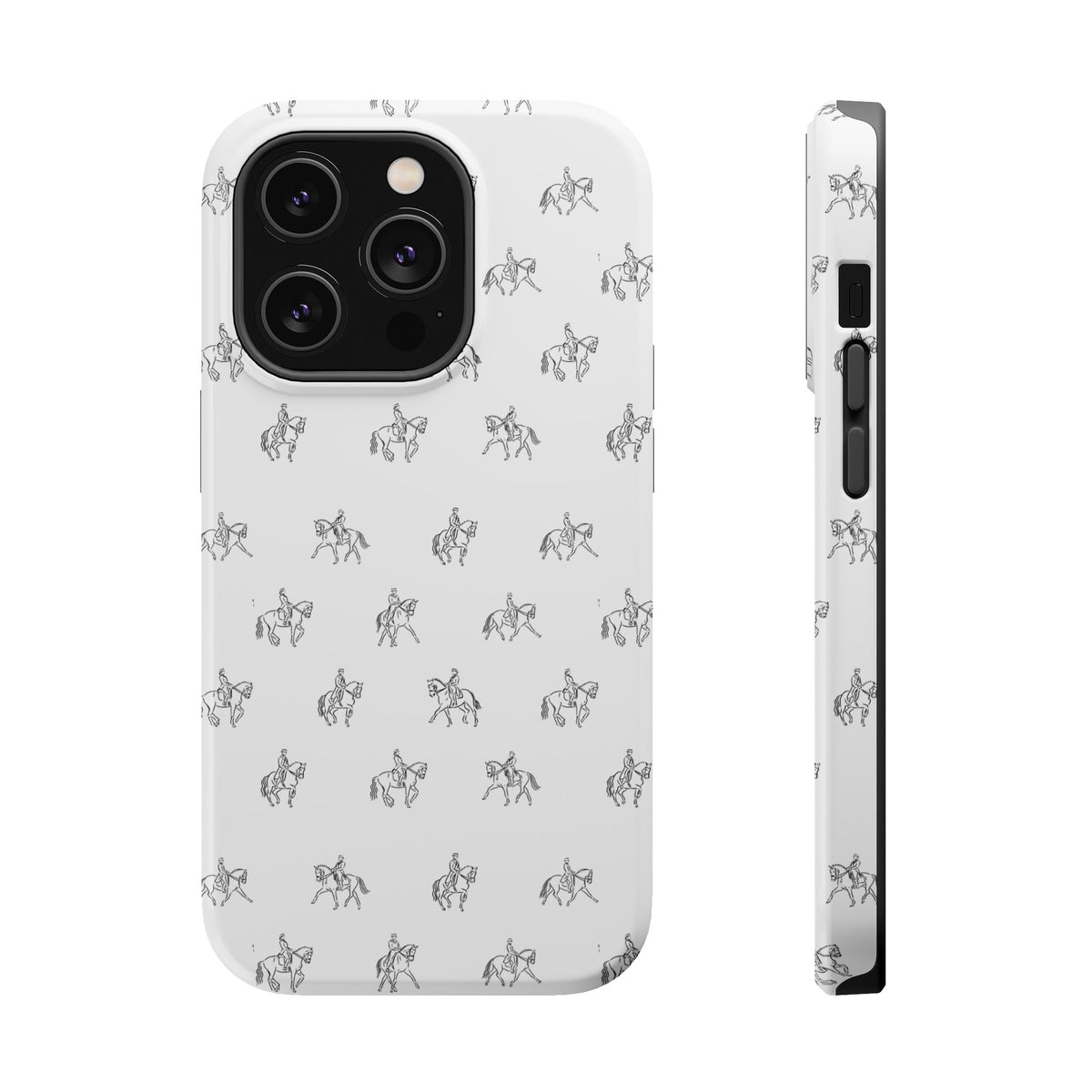 Tiny Horse Pattern Phone Case | Magnetic Impact-Resistant Case