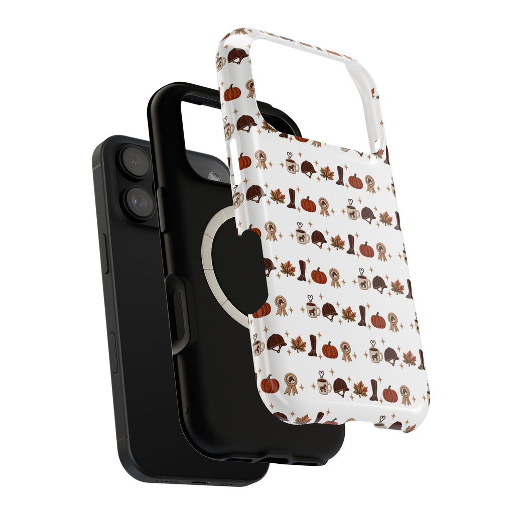 Autumn Woodland Pattern Phone Case | Magnetic Impact-Resistant Case