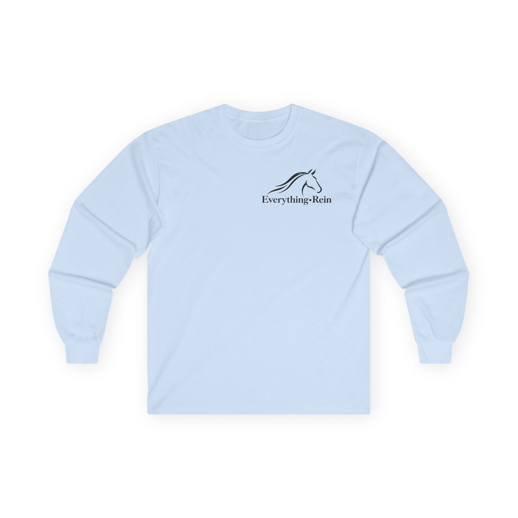 Horse Head logo Everything Rein Long Sleeve Tee | Equestrian Shirt