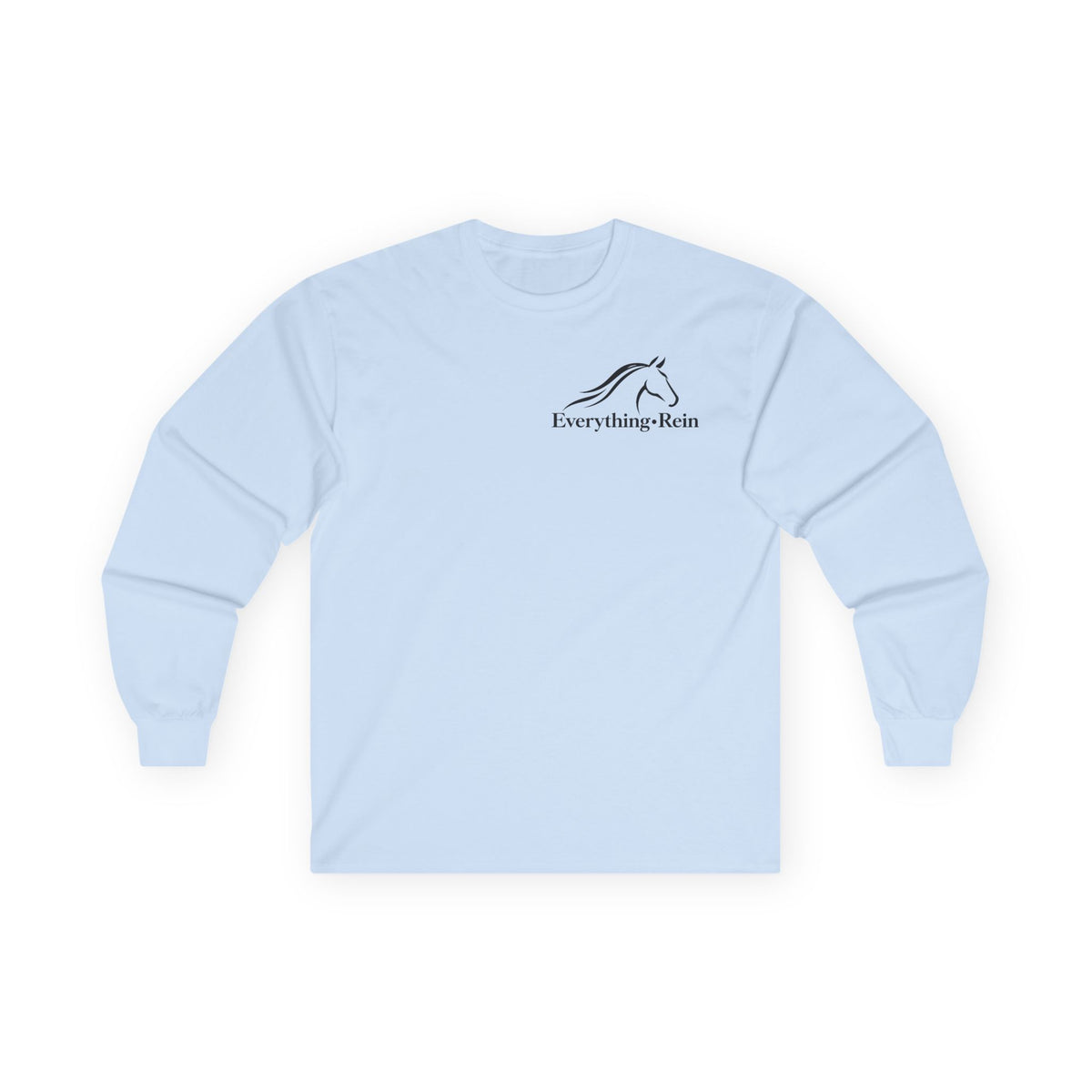 Horse Head logo Everything Rein Long Sleeve Tee | Equestrian Shirt