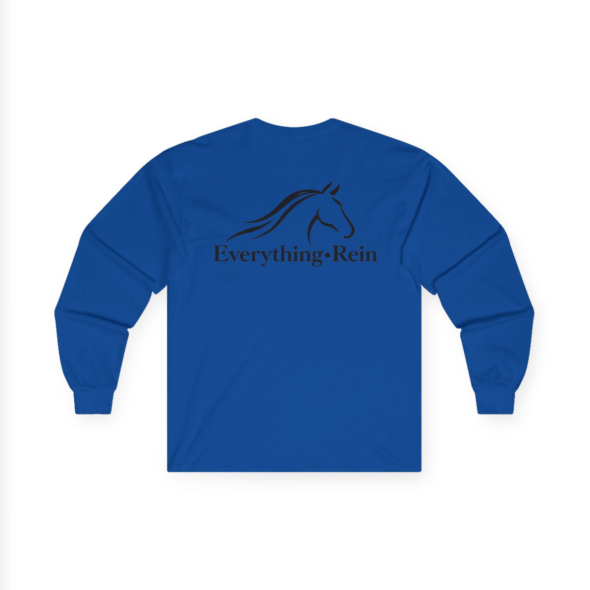 Horse Head logo Everything Rein Long Sleeve Tee | Equestrian Shirt