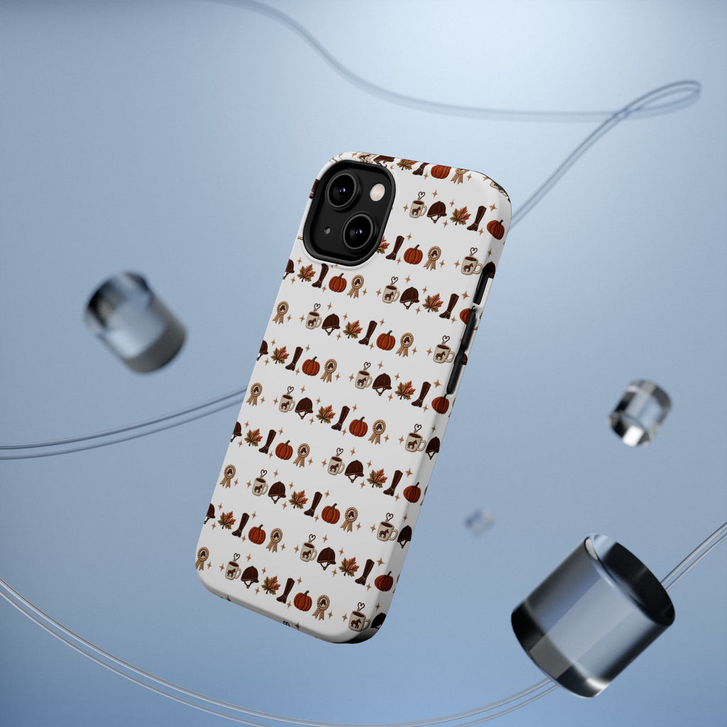 Autumn Woodland Pattern Phone Case | Magnetic Impact-Resistant Case