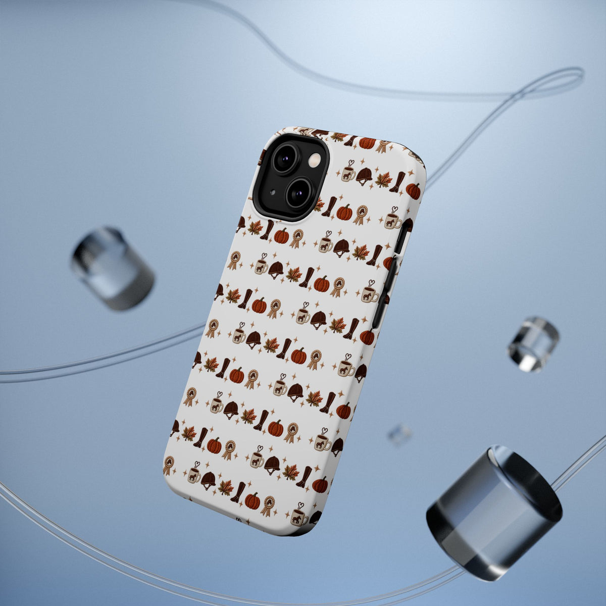 Autumn Woodland Pattern Phone Case | Magnetic Impact-Resistant Case