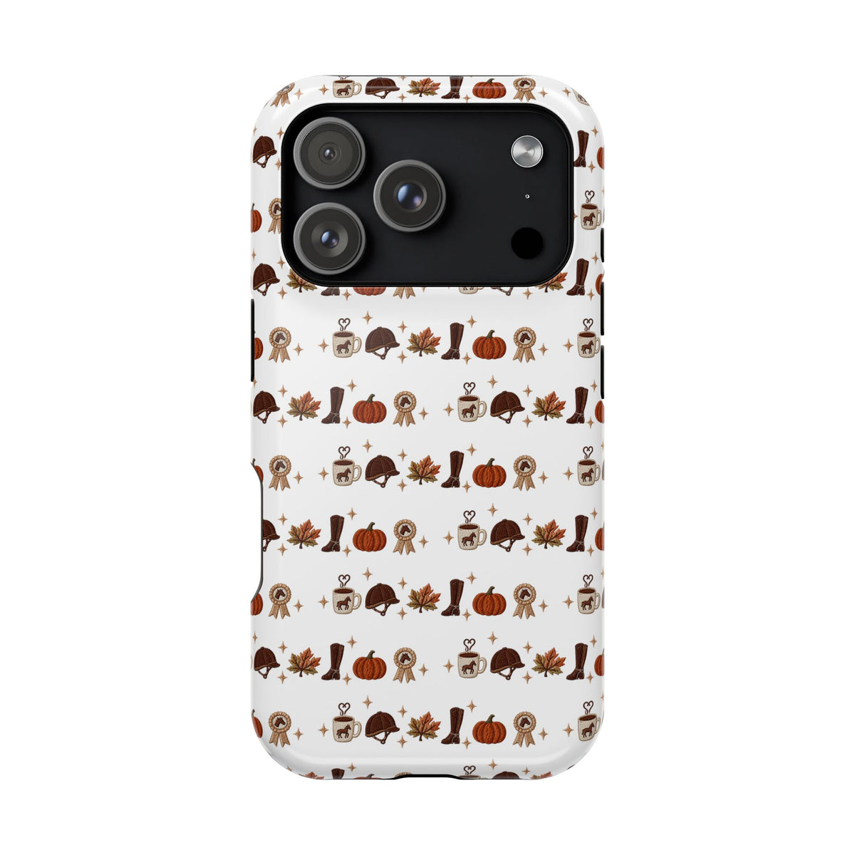 Autumn Woodland Pattern Phone Case | Magnetic Impact-Resistant Case