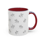 Dressage Pattern Mug | Accent Coffee Mug