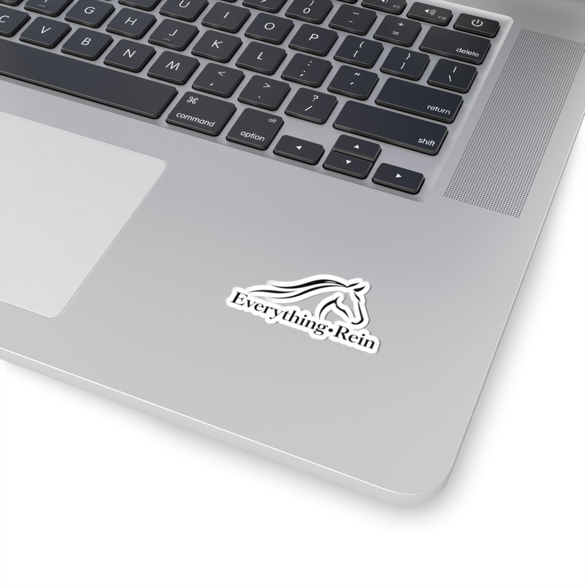 Everything Rein Horse Logo Kiss-Cut Sticker — Equestrian Laptop Decal