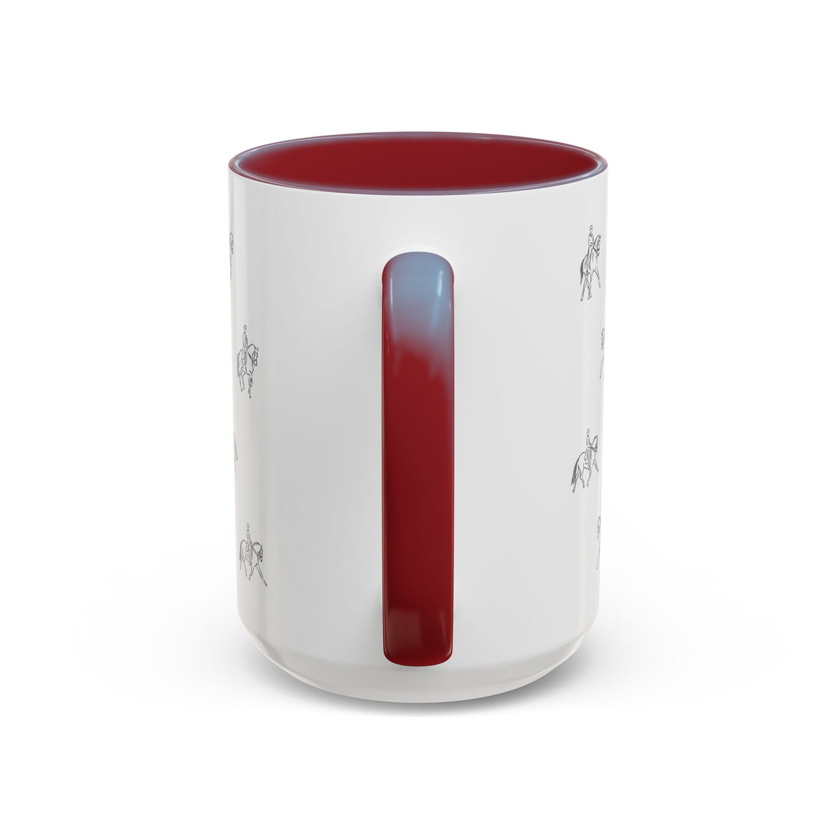 Dressage Pattern Mug | Accent Coffee Mug