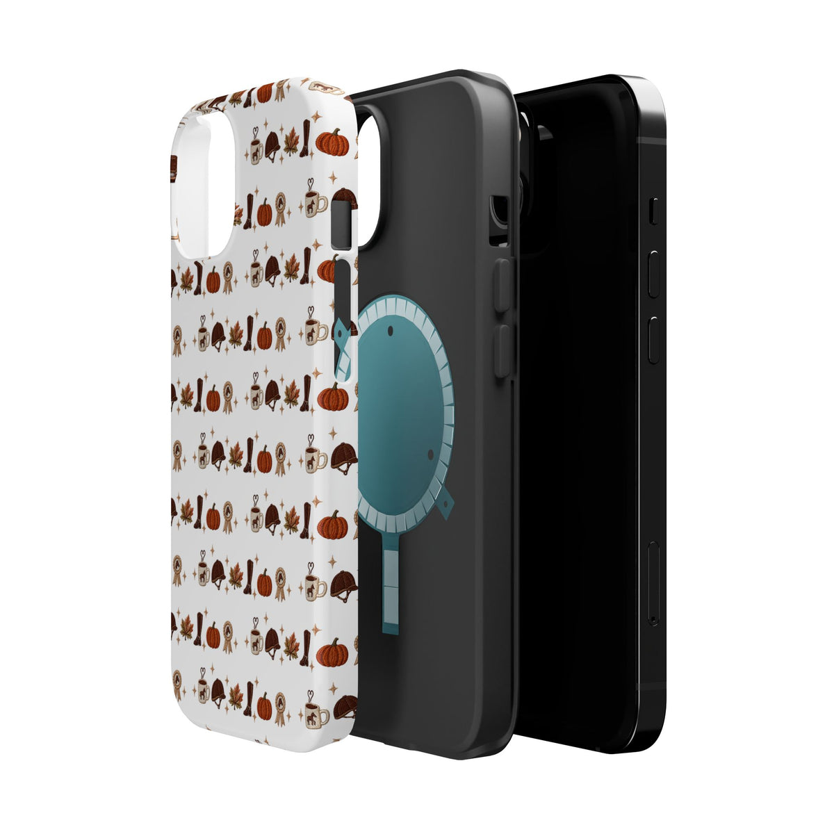Autumn Woodland Pattern Phone Case | Magnetic Impact-Resistant Case