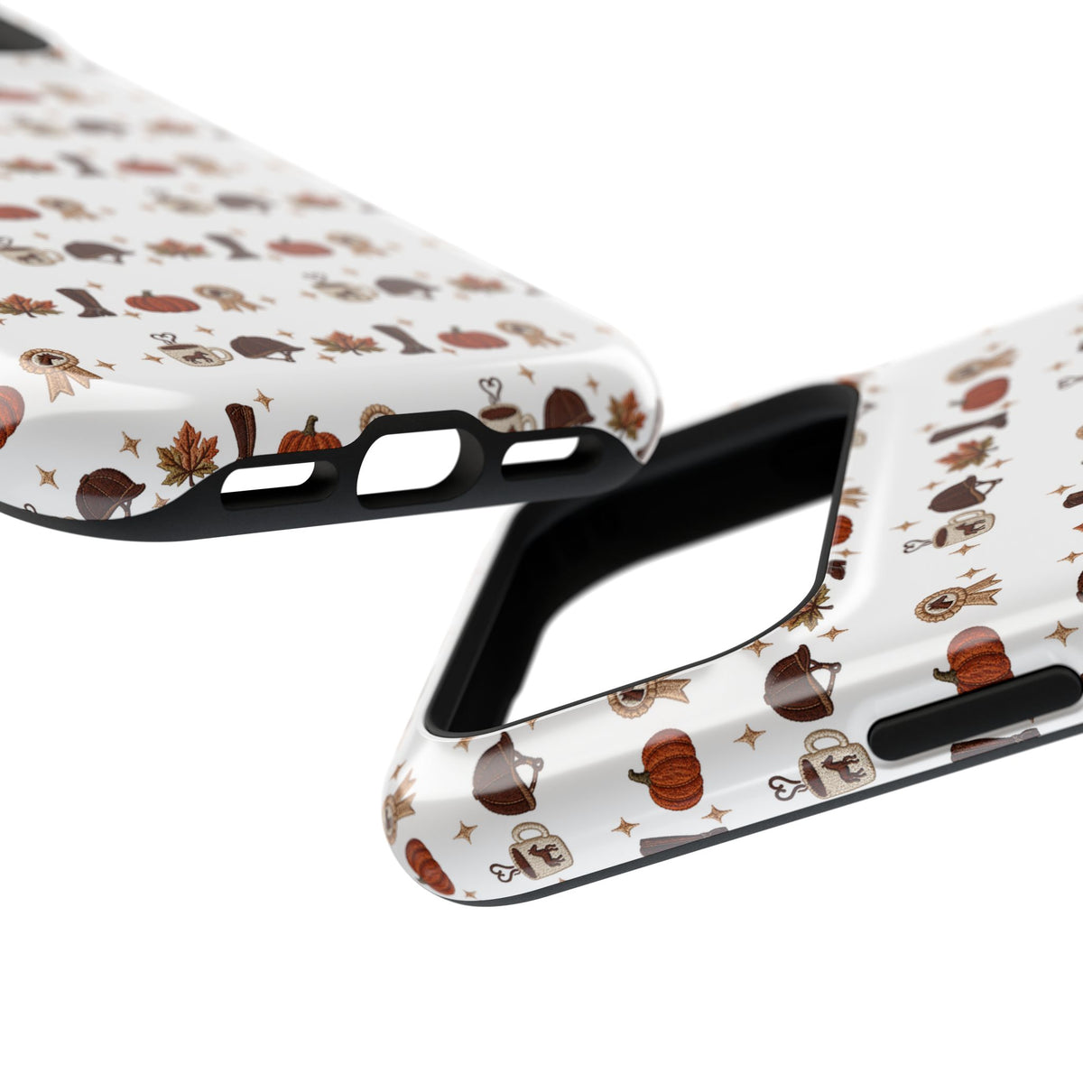 Autumn Woodland Pattern Phone Case | Magnetic Impact-Resistant Case