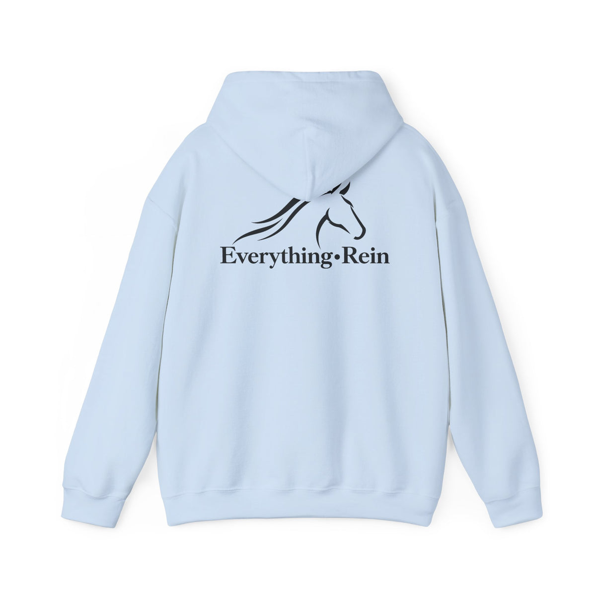 Minimal Horse Head Everything Rein Hoodie | Equestrian Sweatshirt