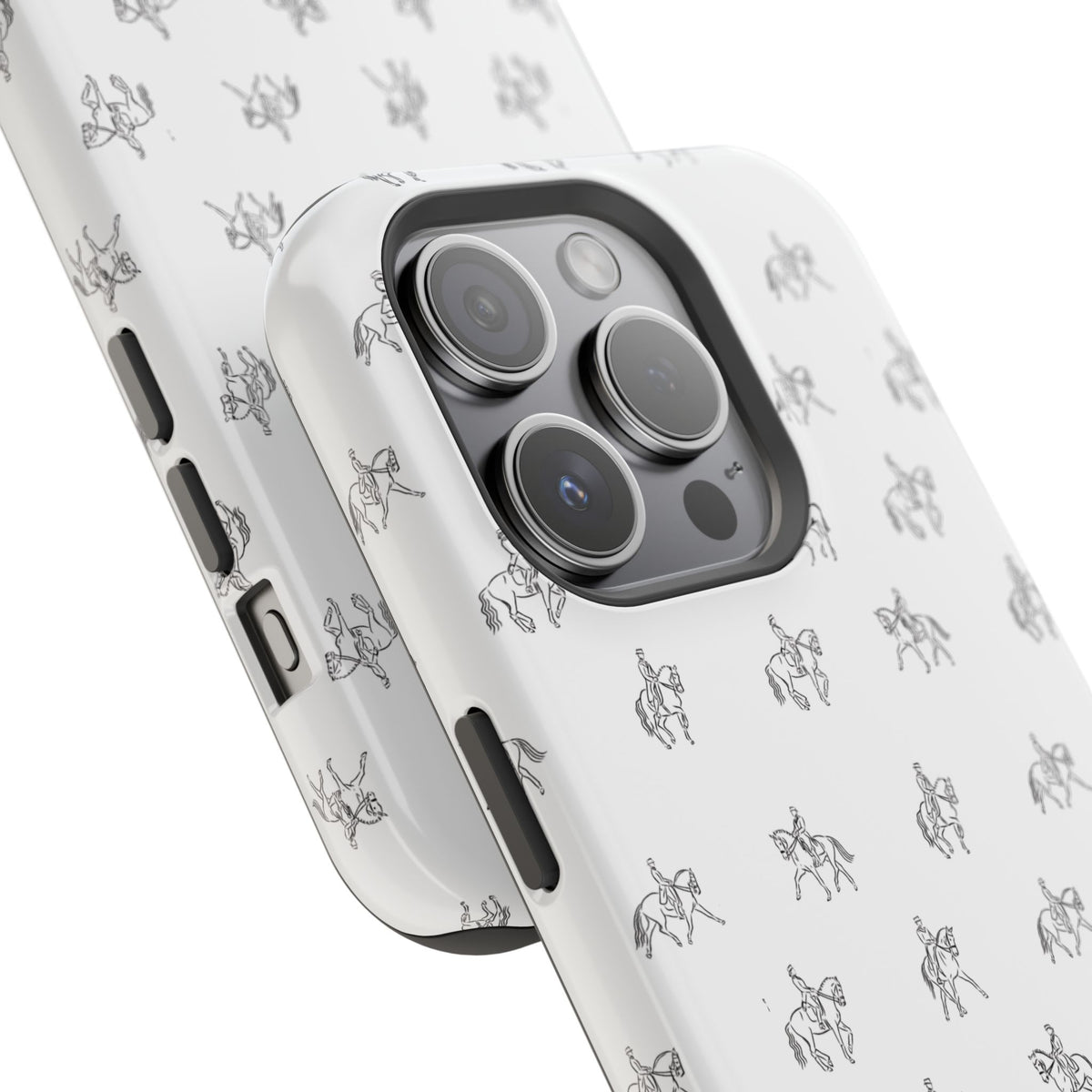 Tiny Horse Pattern Phone Case | Magnetic Impact-Resistant Case