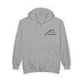 Everything Rein horse head logo Hoodie | Equestrian zip sweatshirt