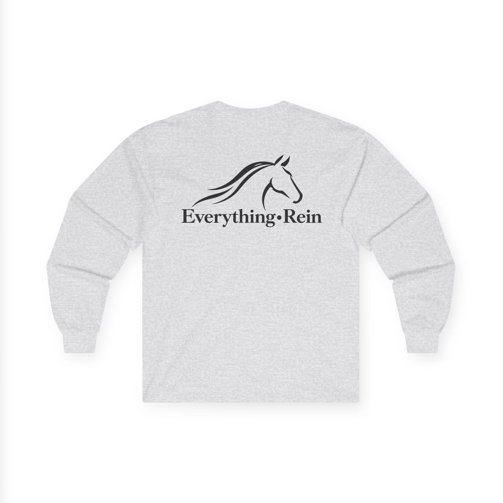 Horse Head logo Everything Rein Long Sleeve Tee | Equestrian Shirt