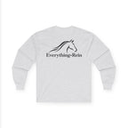 Horse Head logo Everything Rein Long Sleeve Tee | Equestrian Shirt