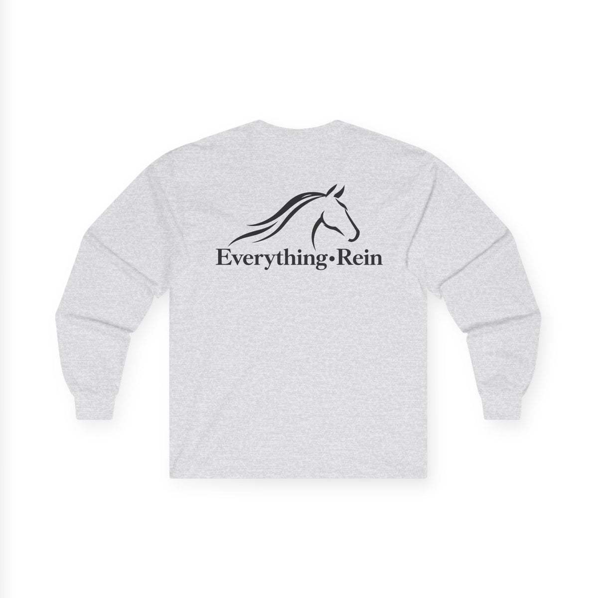 Horse Head logo Everything Rein Long Sleeve Tee | Equestrian Shirt