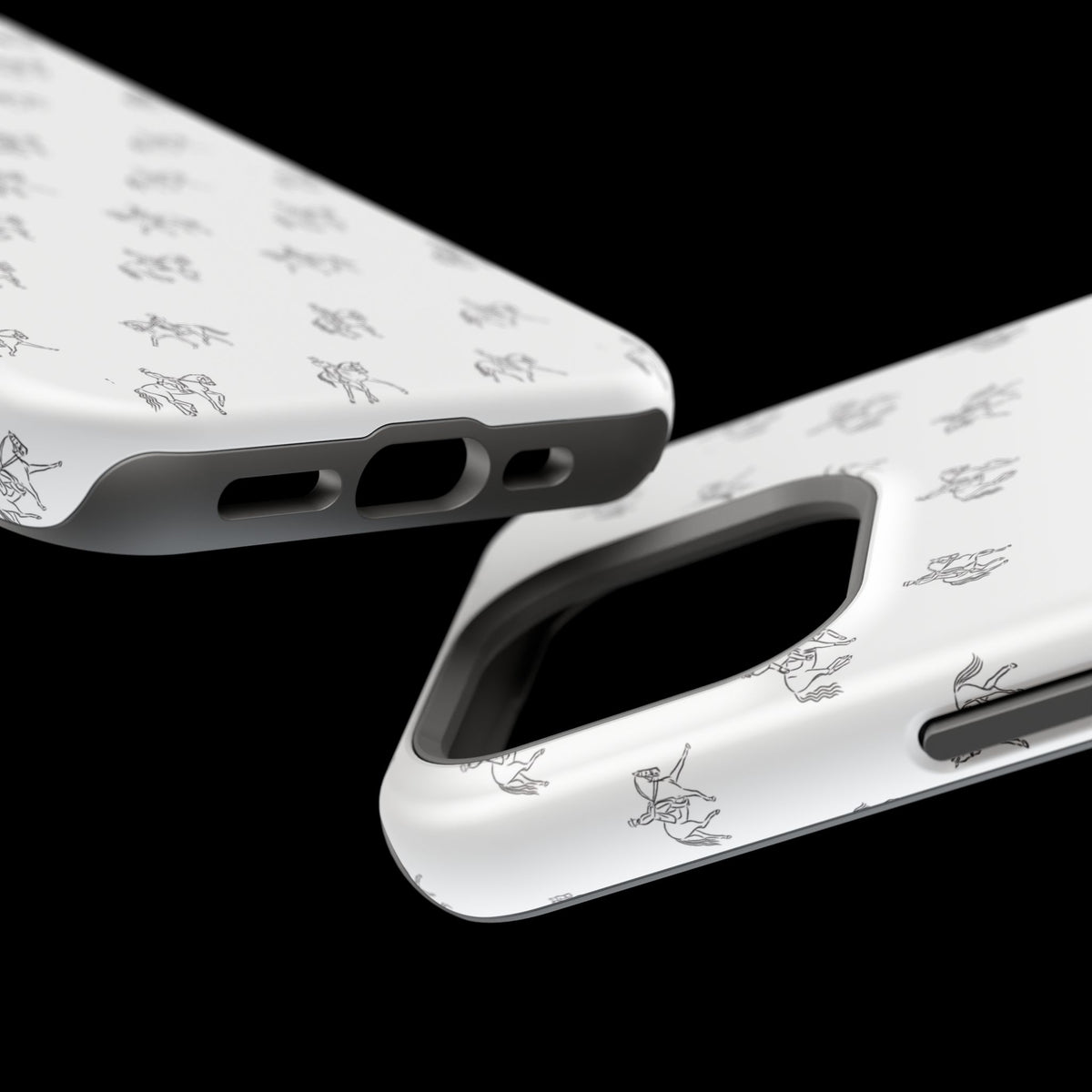 Tiny Horse Pattern Phone Case | Magnetic Impact-Resistant Case