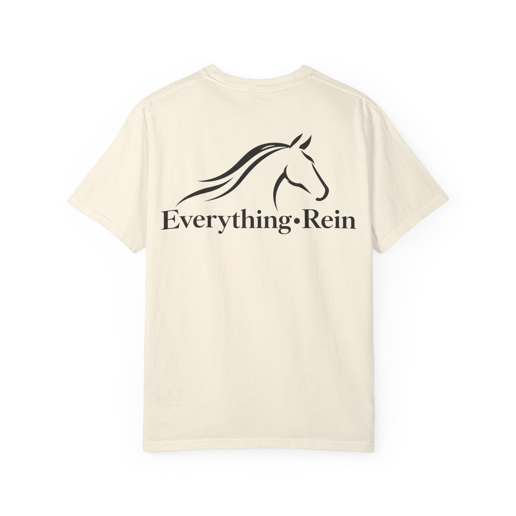 Minimal Horse Head Everything Rein T-shirt | Equestrian Tee