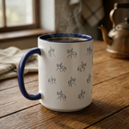 Dressage Pattern Mug | Accent Coffee Mug