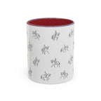Dressage Pattern Mug | Accent Coffee Mug
