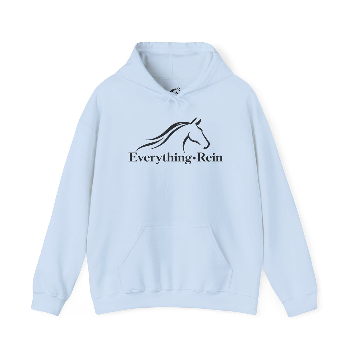 Minimal Horse Head Everything Rein Hoodie | Equestrian Sweatshirt