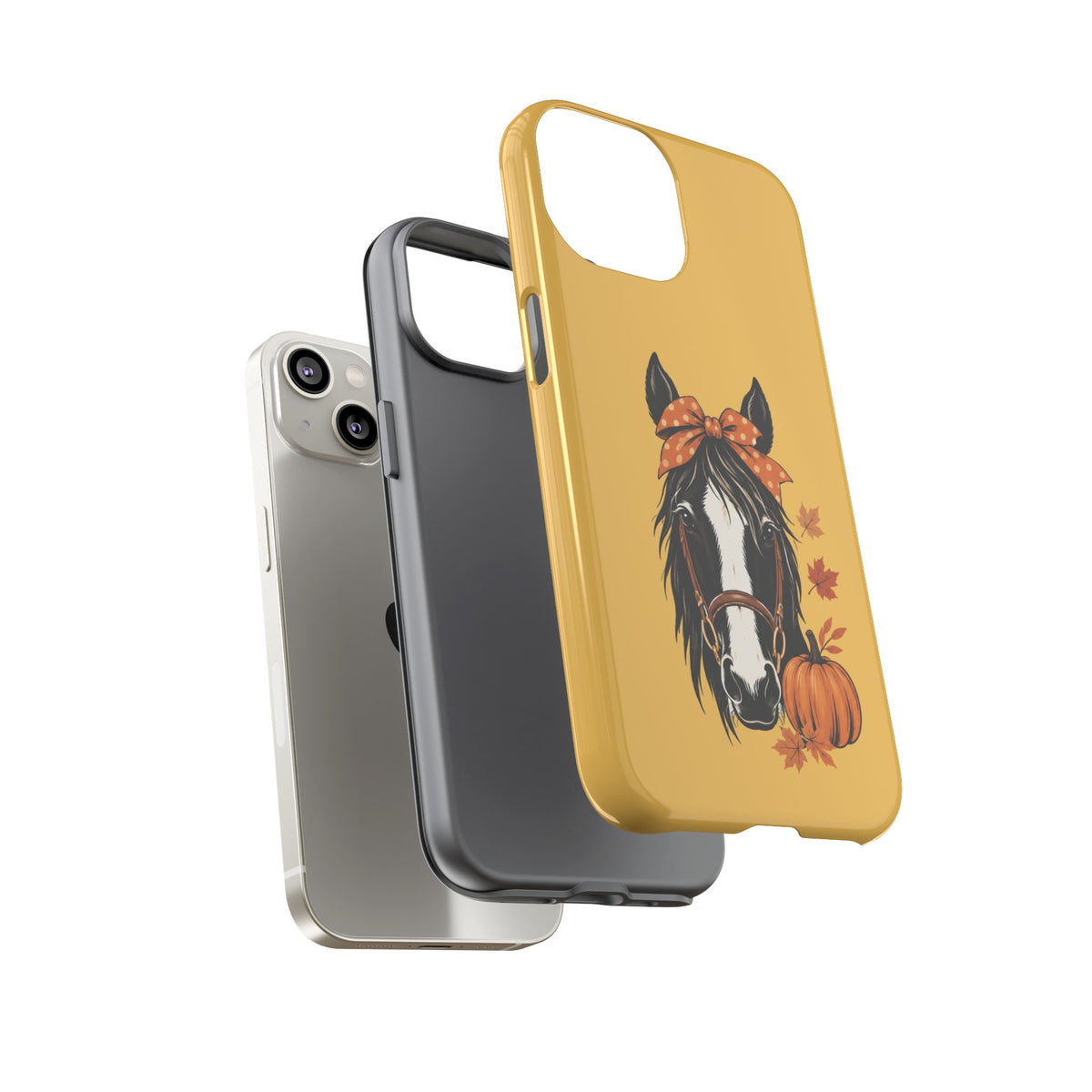 Autumn Horse Pumpkin Phone Case