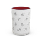 Dressage Pattern Mug | Accent Coffee Mug