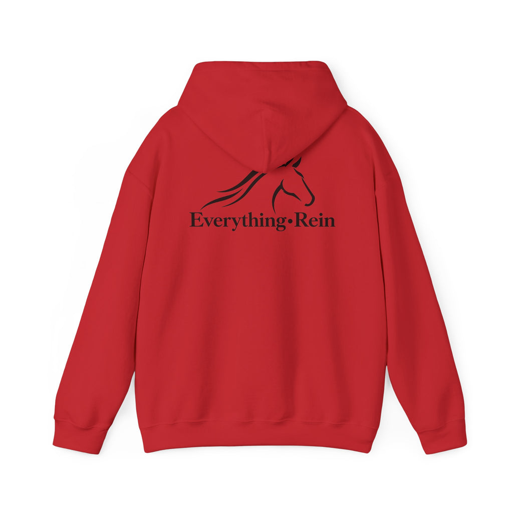 Minimal Horse Head Everything Rein Hoodie | Equestrian Sweatshirt