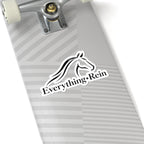 Everything Rein Horse Logo Kiss-Cut Sticker — Equestrian Laptop Decal