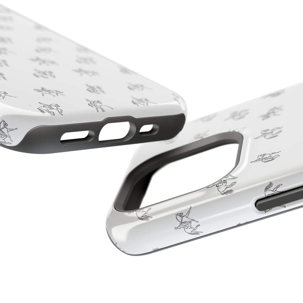 Tiny Horse Pattern Phone Case | Magnetic Impact-Resistant Case