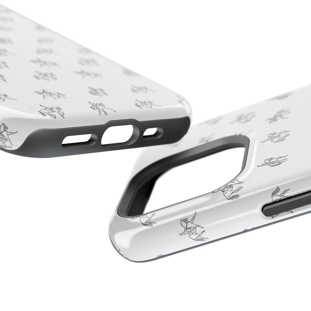 Tiny Horse Pattern Phone Case | Magnetic Impact-Resistant Case