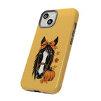 Autumn Horse Pumpkin Phone Case