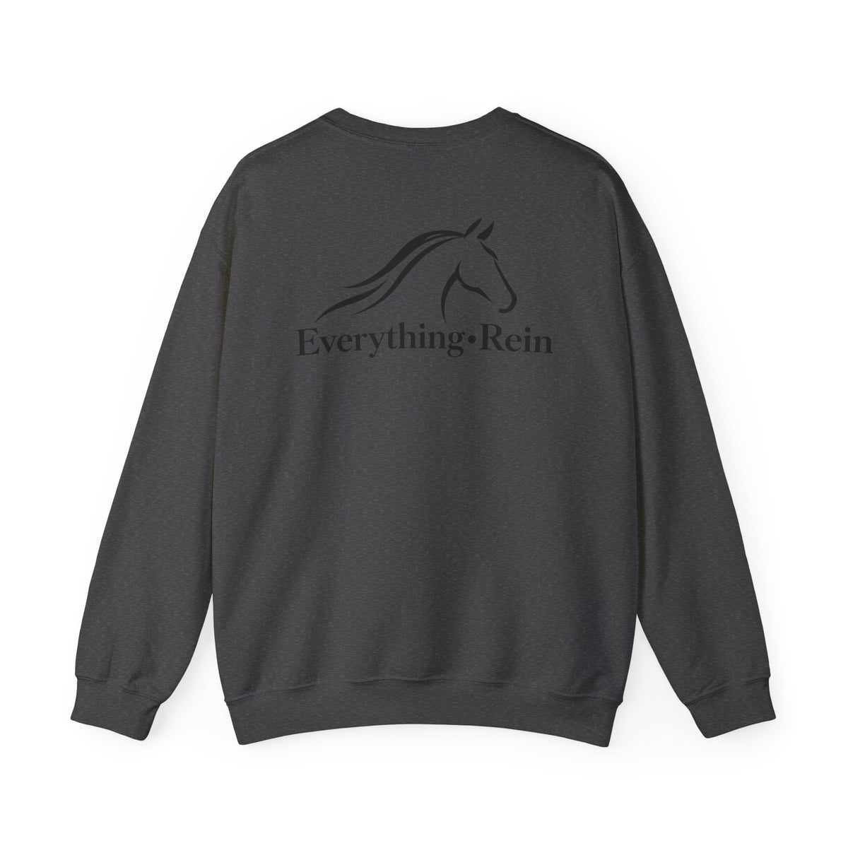 Everything Rein horse head logo Sweatshirt | equestrian riding apparel