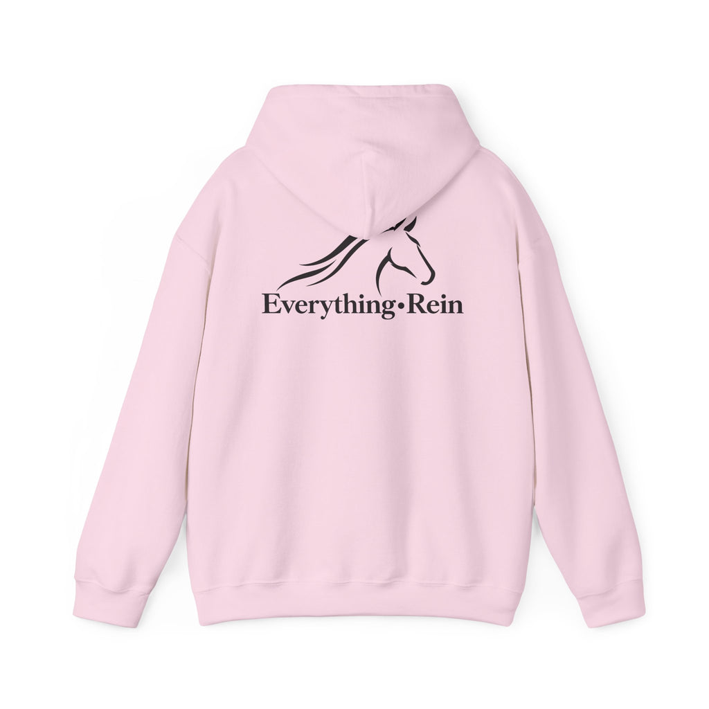 Minimal Horse Head Everything Rein Hoodie | Equestrian Sweatshirt